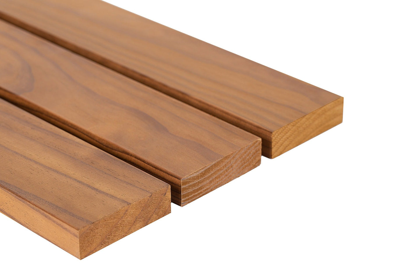 Banco de Sauna SHP 26x185mm Pinho Radiata Termomodificado (Thermo Radiata) - Pacote de 3 peças - Saunamo