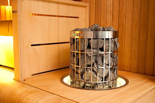 Harvia Cilindro Aquecedor Elétrico de Sauna em sauna.