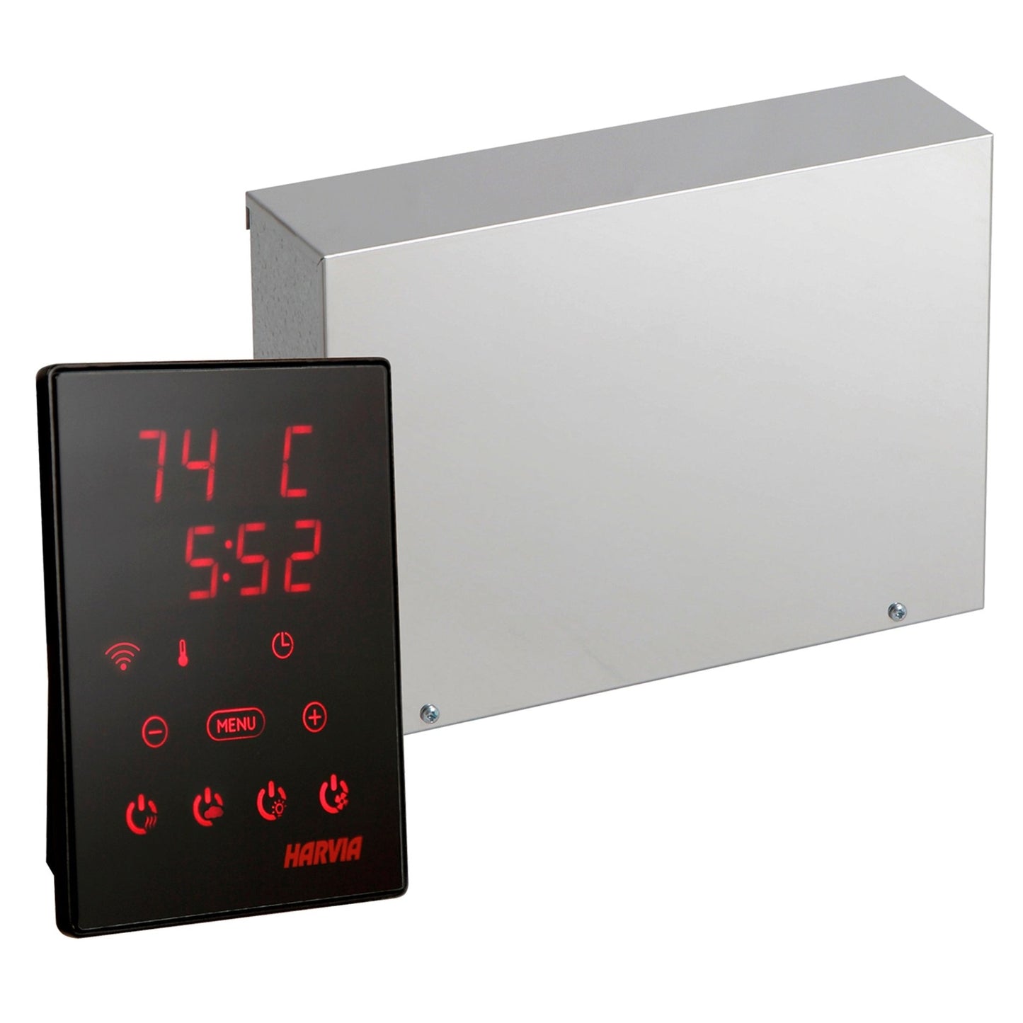 Unidade de Controlo Harvia Xenio Combi CX110C WiFi – Preta - Saunamo