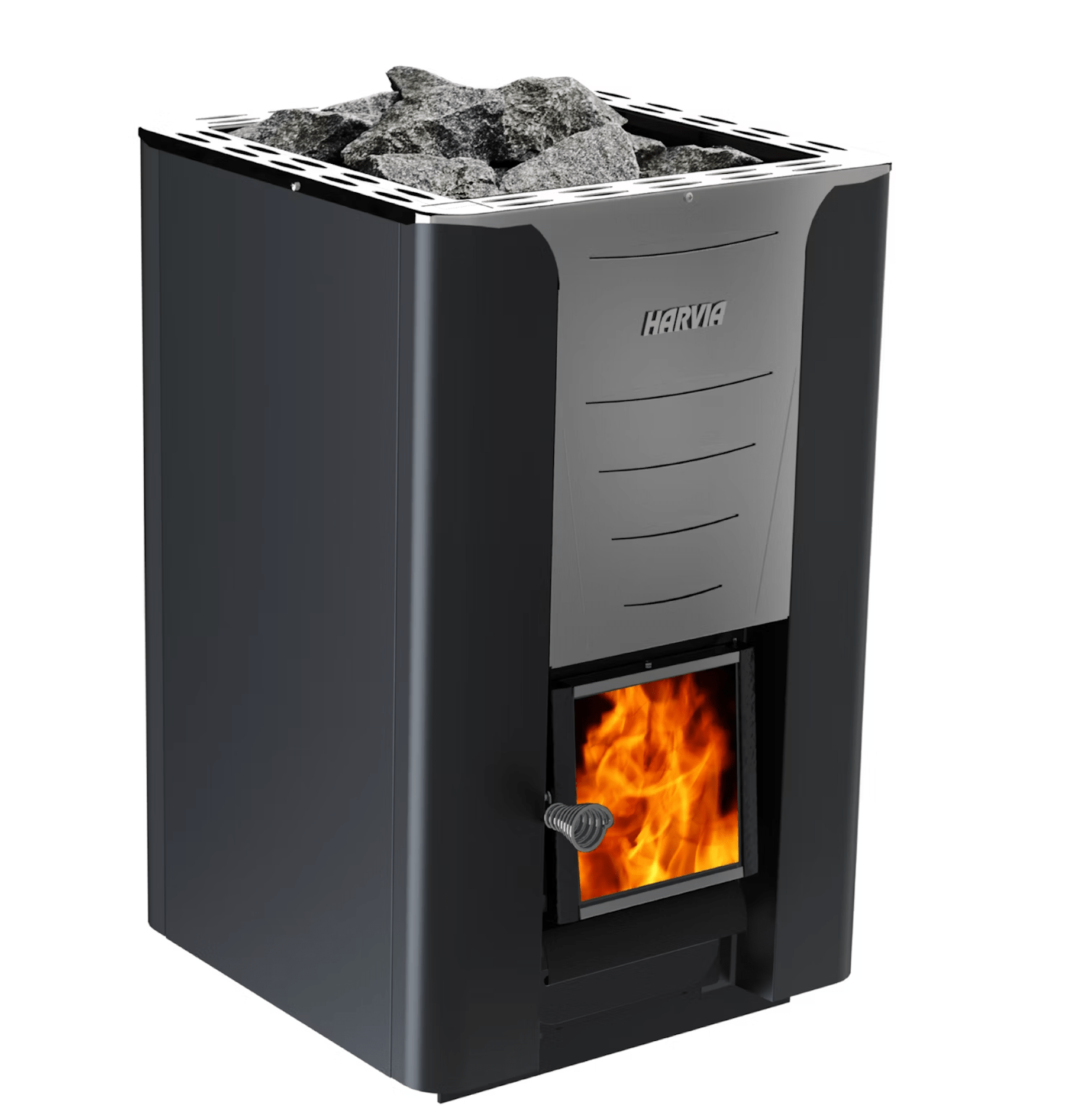 Aquecedor a Lenha Harvia Pro 36 para Sauna – Preto - Saunamo