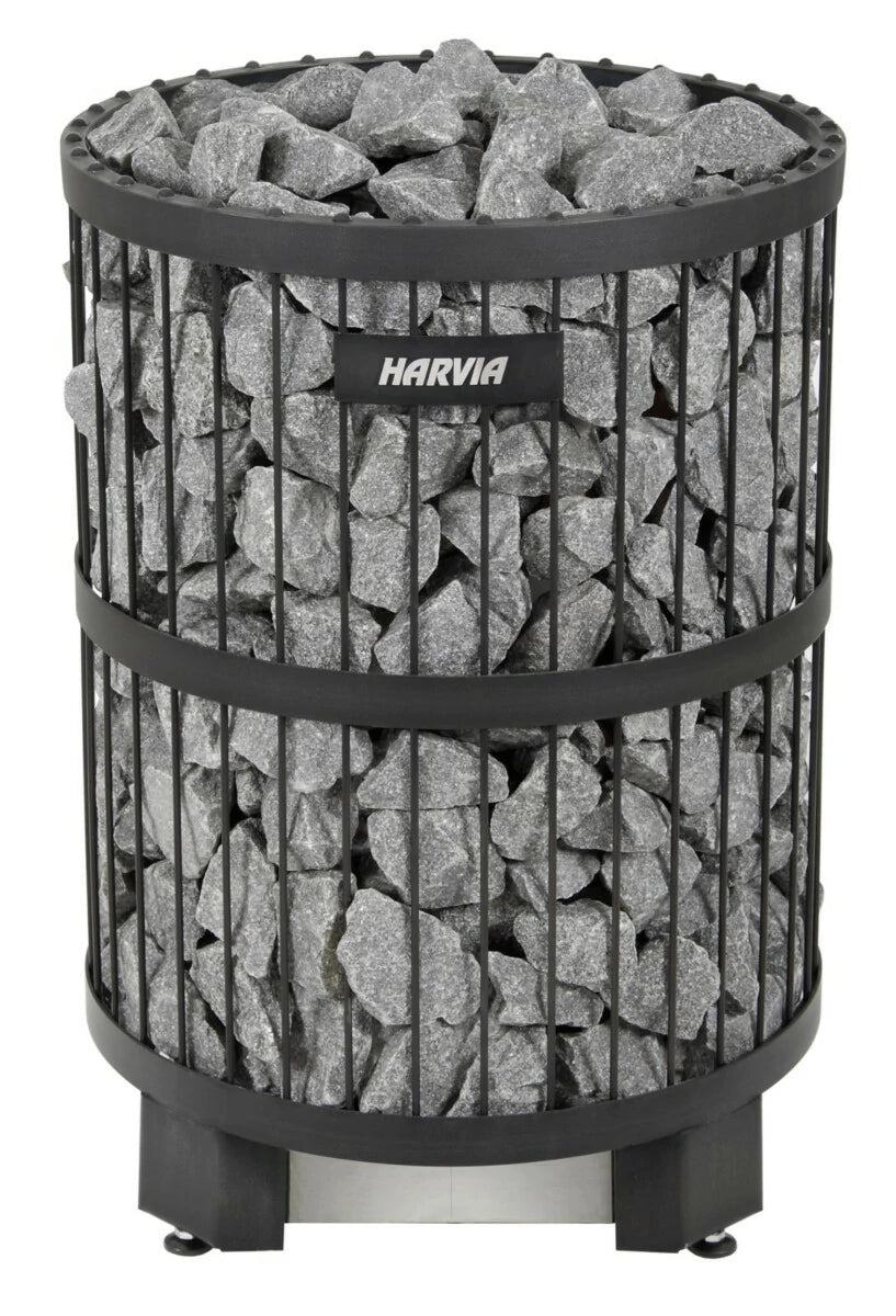 Aquecedor Elétrico para Sauna Harvia Legend HPO165400 – 16,5 kW, Preto - Saunamo