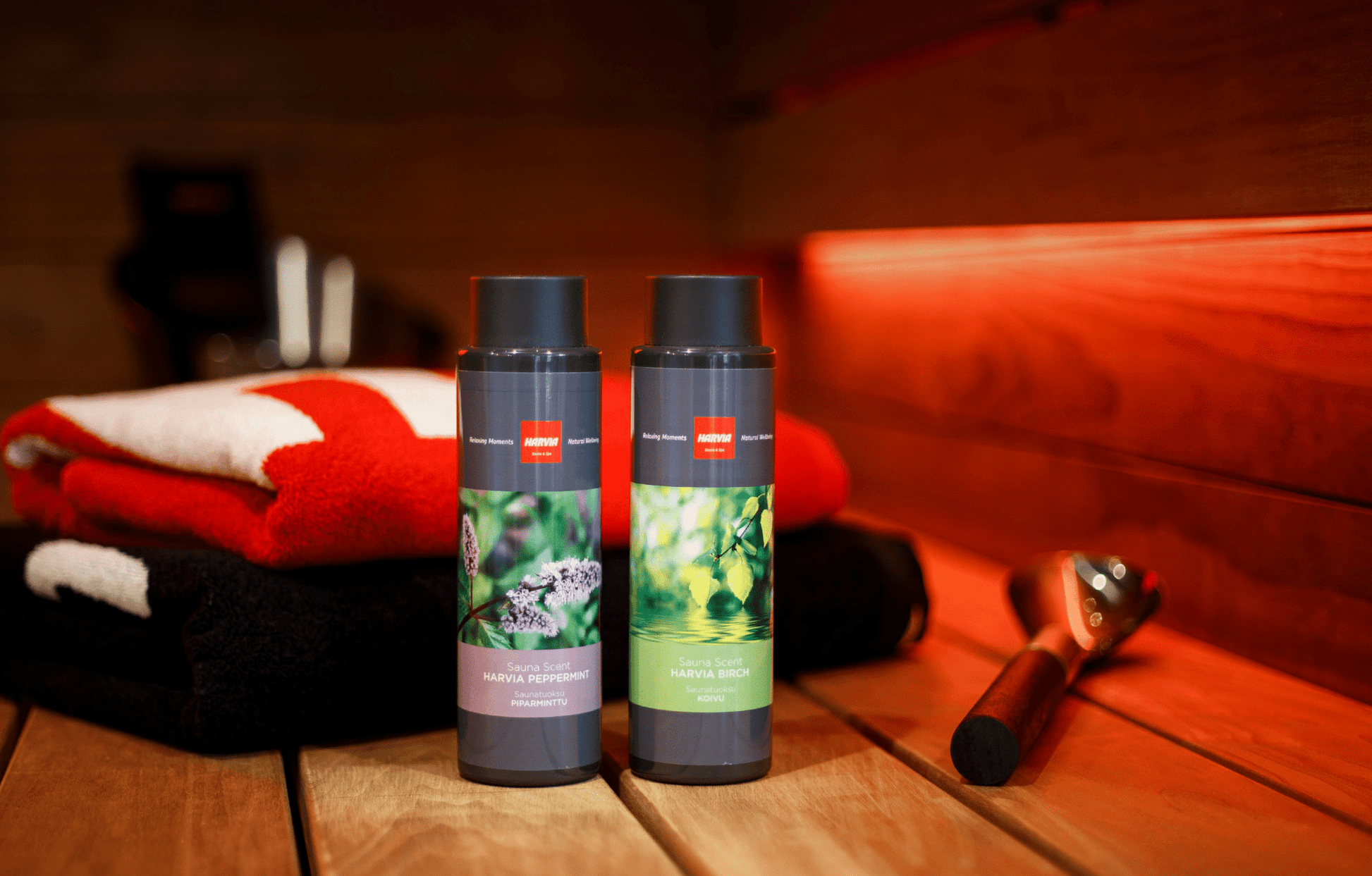 Aromaterapia de Sauna Harvia – Aroma de Bétula, 400 ml.