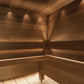 Cariitti Linear LED 2m em sauna iluminada.