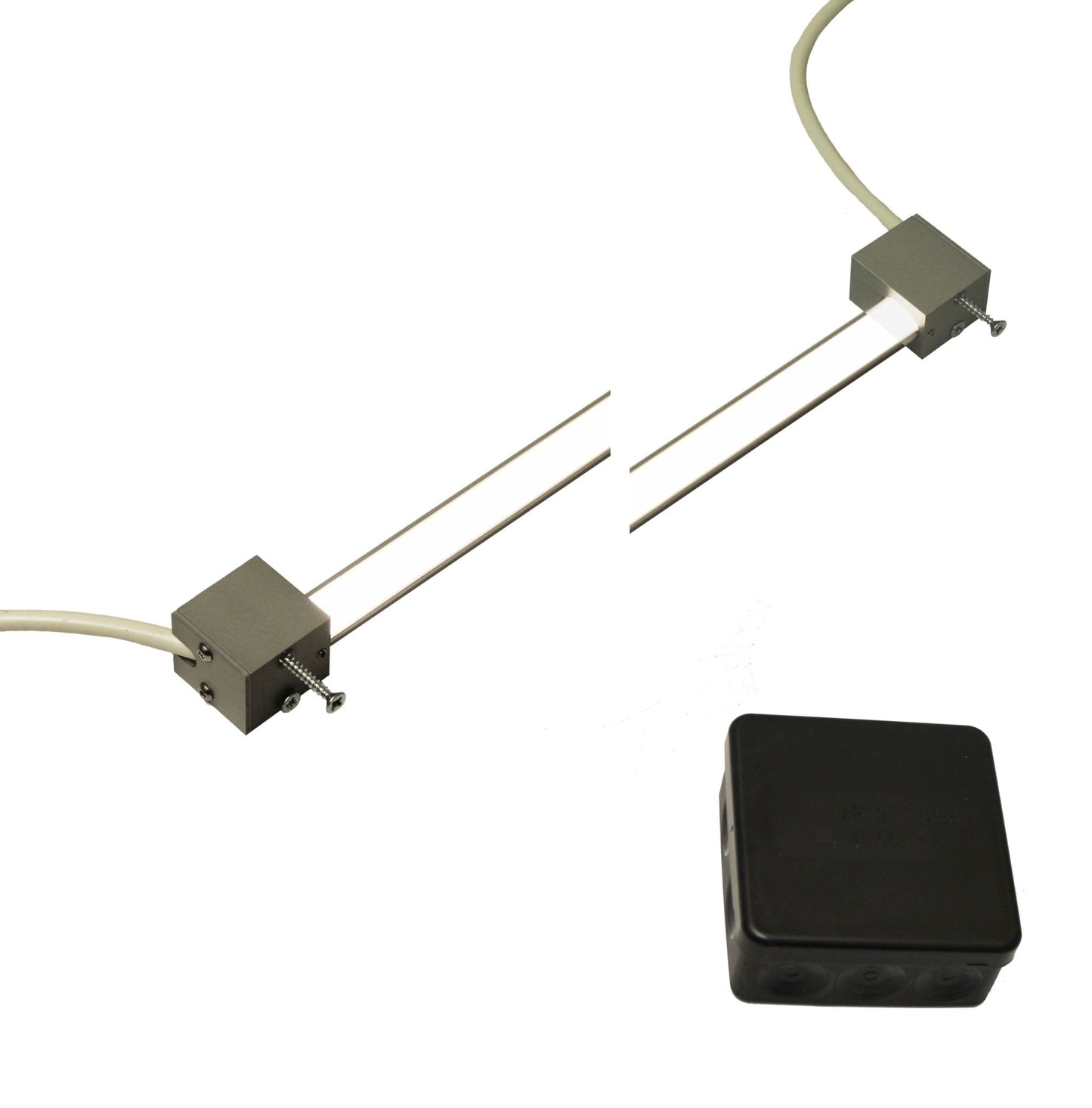 Cariitti Linear LED 2m para iluminação uniforme em saunas.