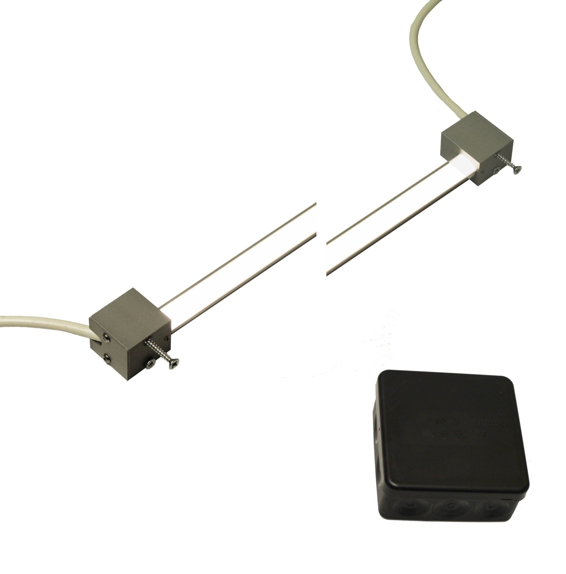 Cariitti Linear LED 2m para iluminação uniforme em saunas.