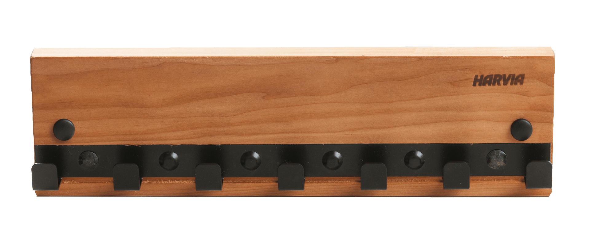 Harvia Legend Cabide com ganchos de metal preto.