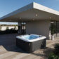 Jacuzzi Exterior Double 520 em um deck.