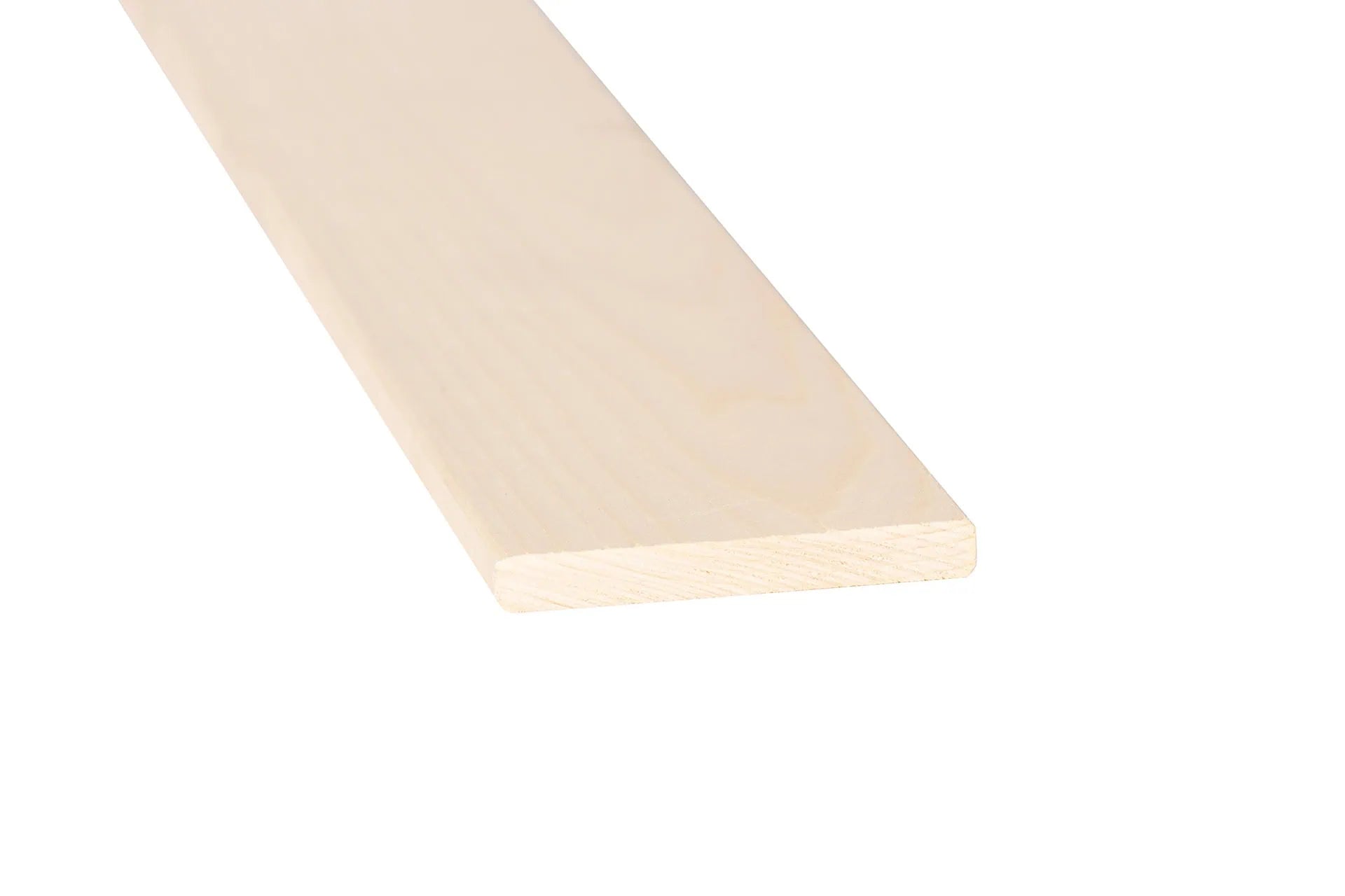 Moldura de Sauna KA - MOULDING 8x34mm Álamo (Aspen) – Pacote de 5 peças - Saunamo