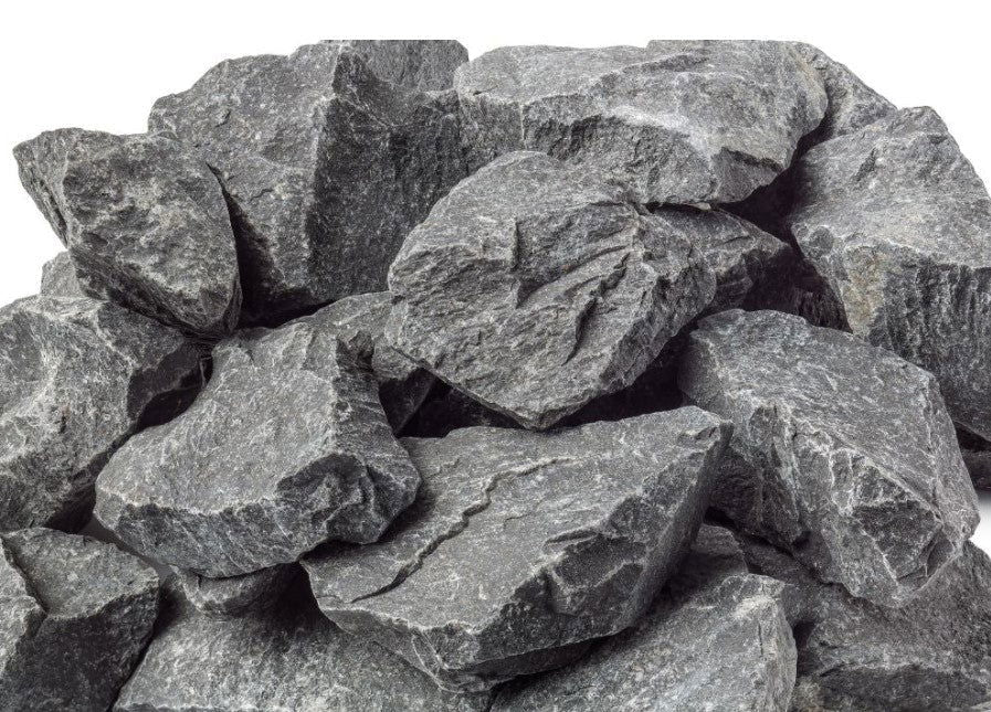 Pedras da Sauna para Aquecedor Harvia, rochas olivina diabásio.