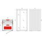 Sauna de Infravermelhos Onni, desenho técnico detalhado.