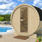 Sauna Exterior Barrel 160 - Saunamo