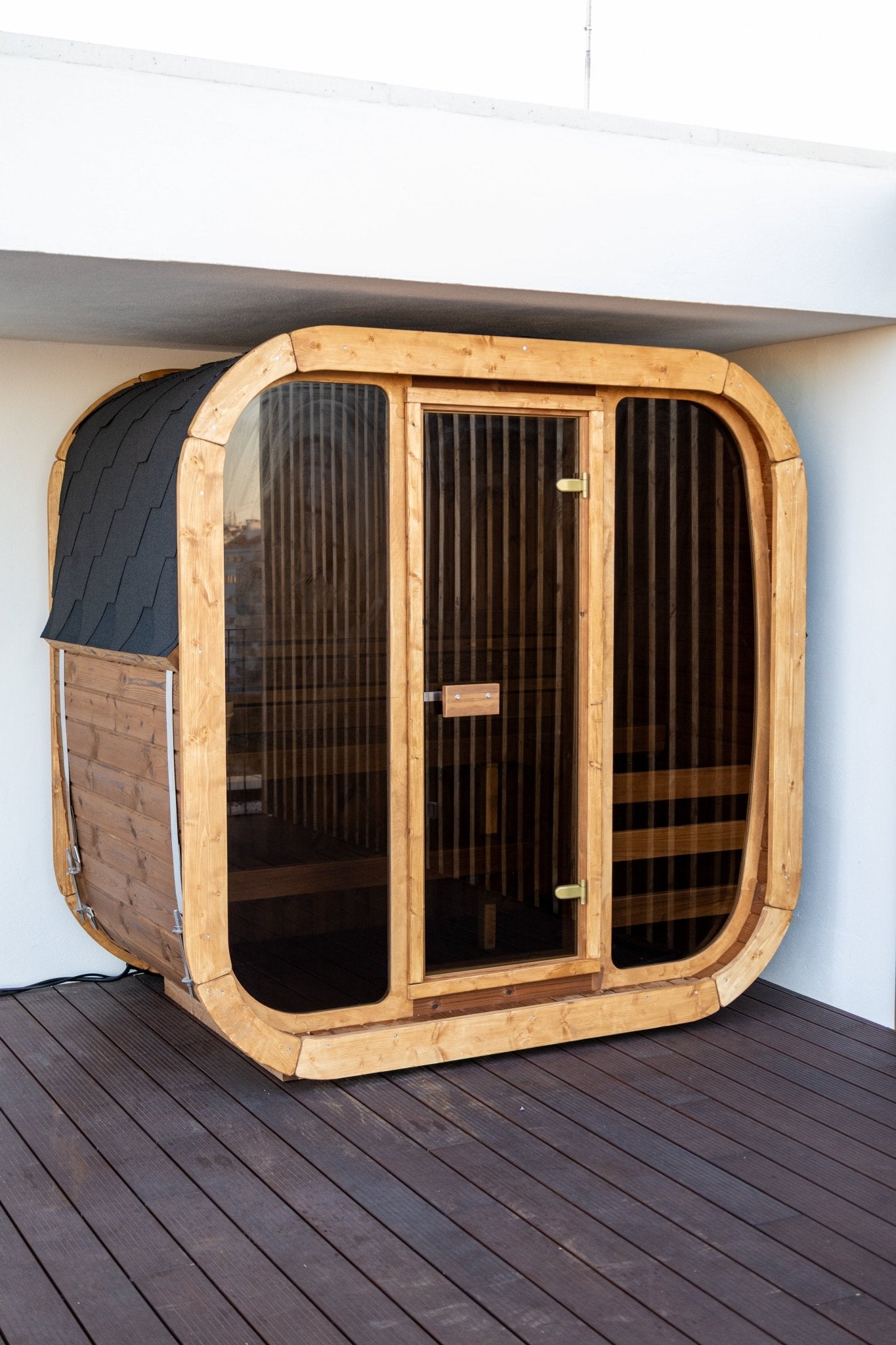 Sauna Exterior Cube 125 - Saunamo
