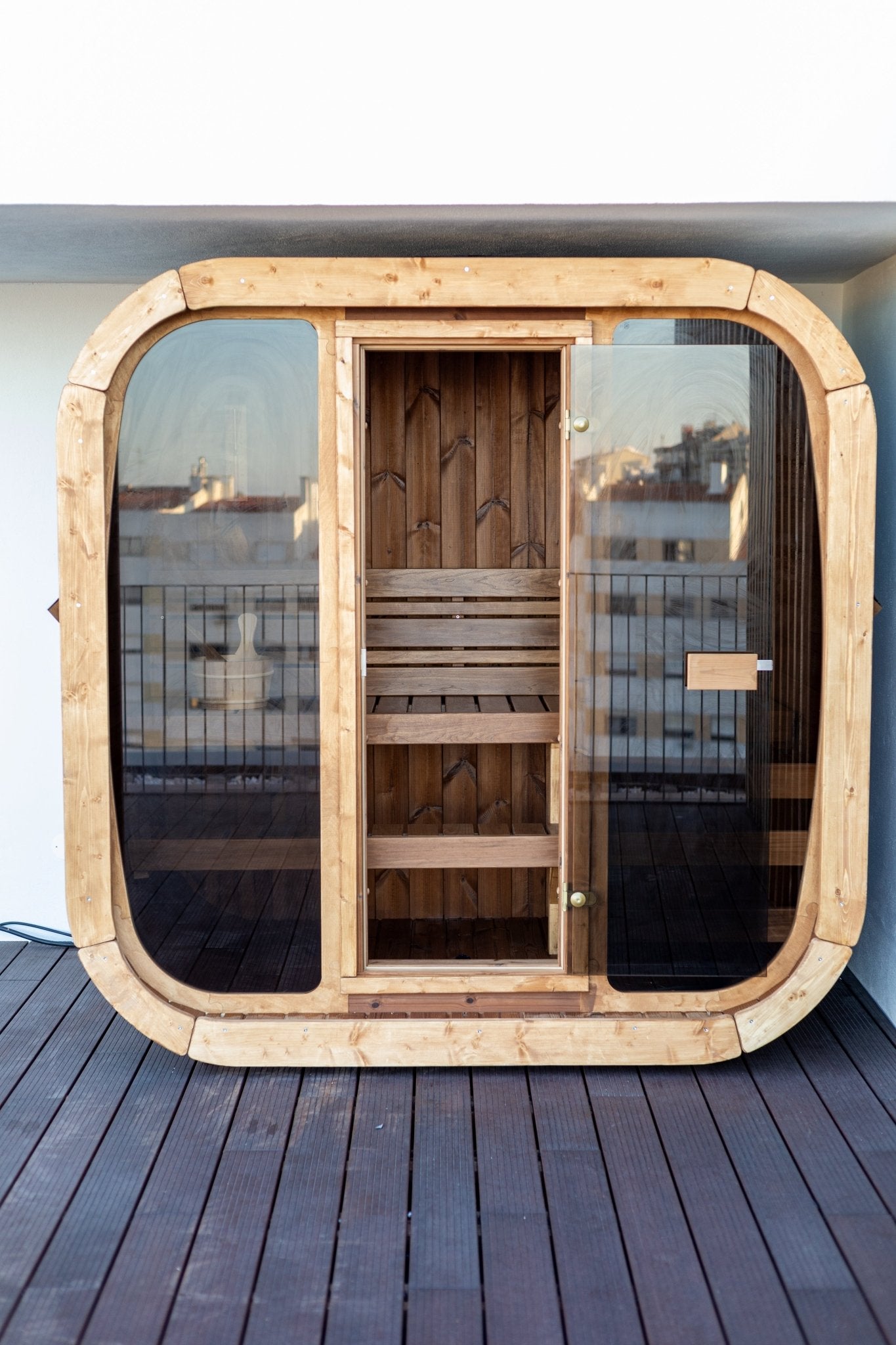 Sauna Exterior Cube 125 - Saunamo