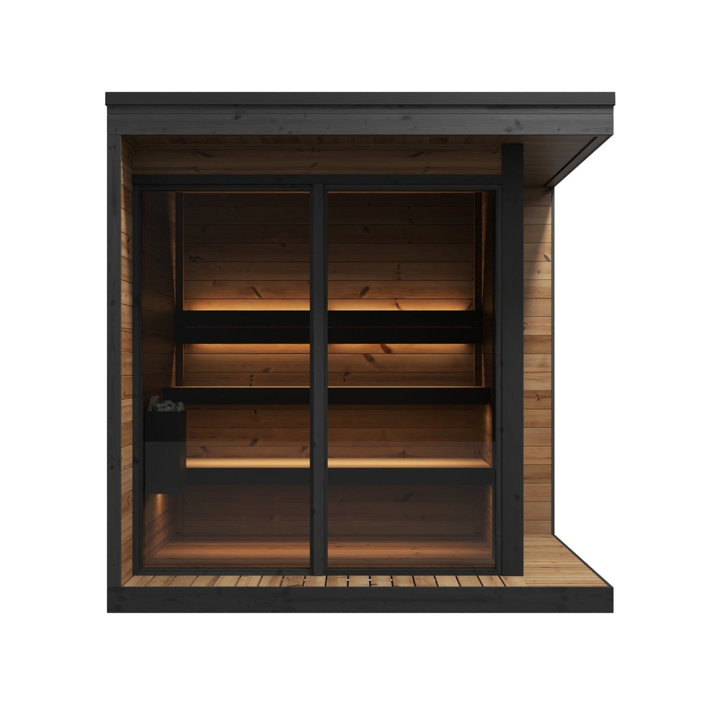 Sauna Exterior Hiki L - Saunamo