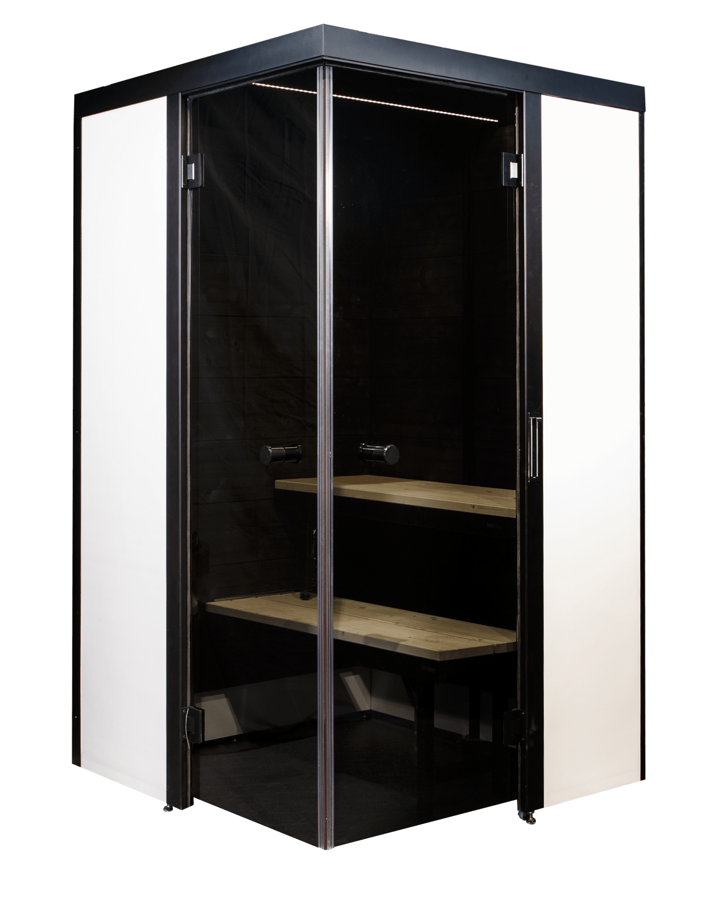 Sauna SmartFold 2.0 dobrável com design compacto.